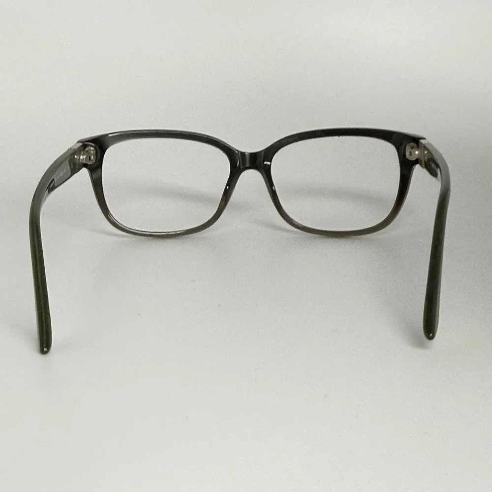Saks Fifth Avenue SAKS 80/S W21 AM Eyeglasses Frames Gray Ombre Rhinestone 54-16